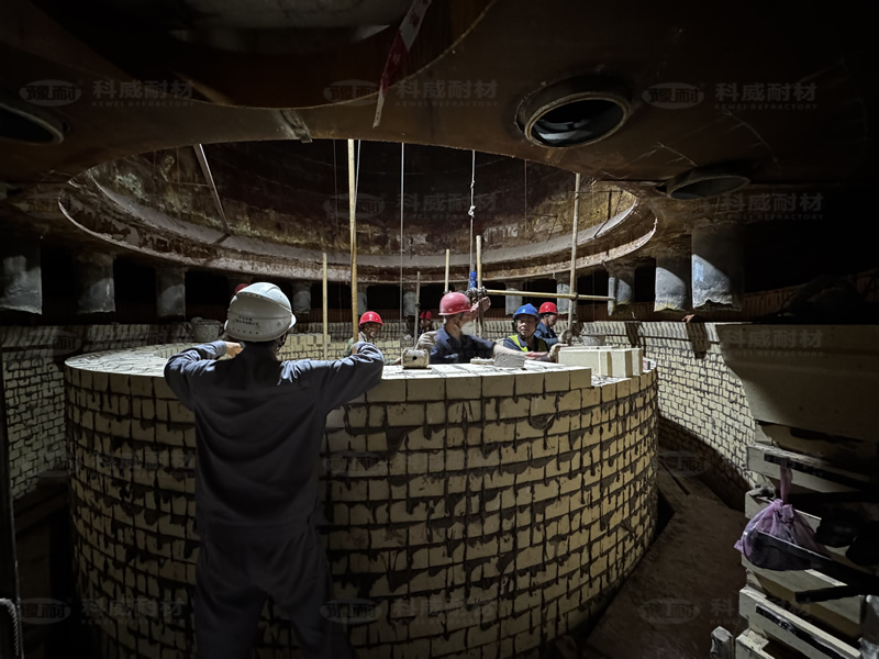 石灰窯大修 耐材供貨及施工